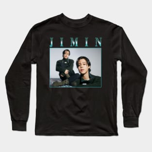 BTS - Jimin vintage 90s Long Sleeve T-Shirt